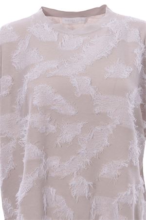 Sleeveless crew neck with embroidery FABIANA FILIPPI | MAD271W042F188VR1